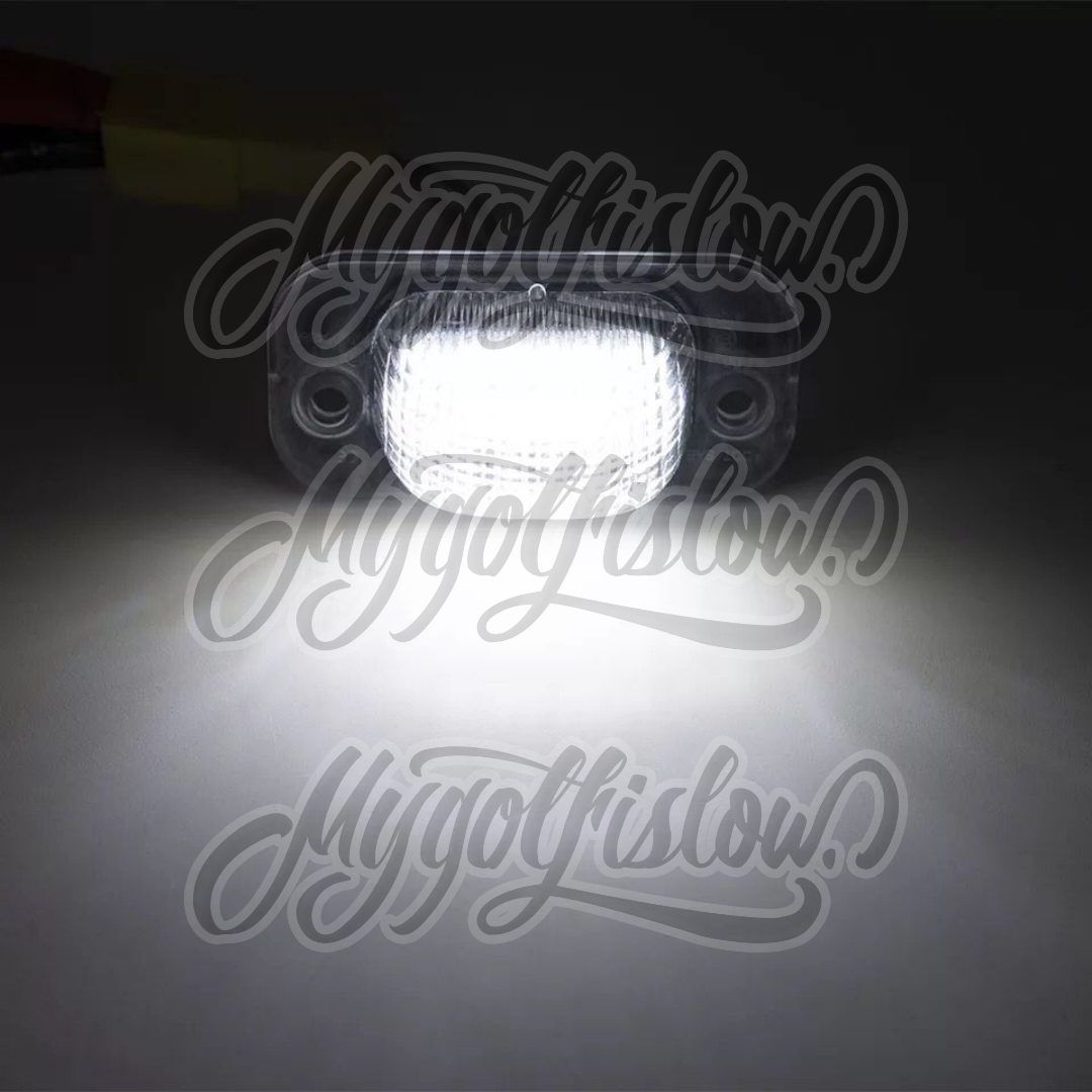 Par de Luces Led de Placa para Golf o Jetta MK2